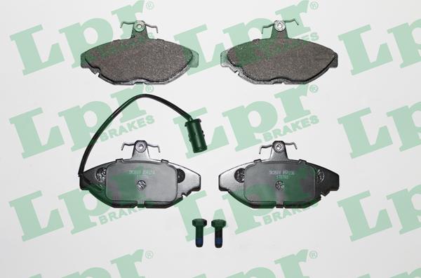 LPR 05P236 - Brake Pad Set, disc brake autospares.lv