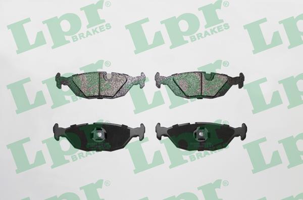 LPR 05P238 - Brake Pad Set, disc brake autospares.lv