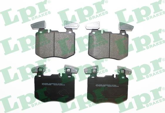 LPR 05P2245 - Brake Pad Set, disc brake autospares.lv