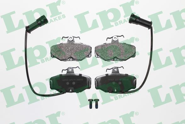 LPR 05P279 - Brake Pad Set, disc brake autospares.lv