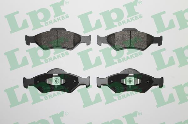 LPR 05P795 - Brake Pad Set, disc brake autospares.lv