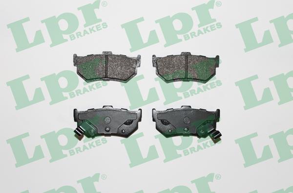 LPR 05P751 - Brake Pad Set, disc brake autospares.lv