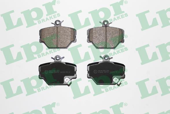 LPR 05P761 - Brake Pad Set, disc brake autospares.lv