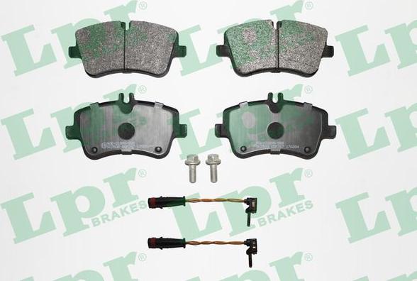 LPR 05P767A - Brake Pad Set, disc brake autospares.lv