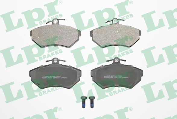 LPR 05P719 - Brake Pad Set, disc brake autospares.lv