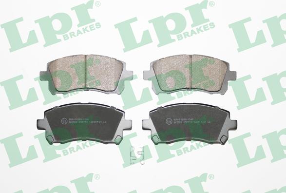 LPR 05P713 - Brake Pad Set, disc brake autospares.lv
