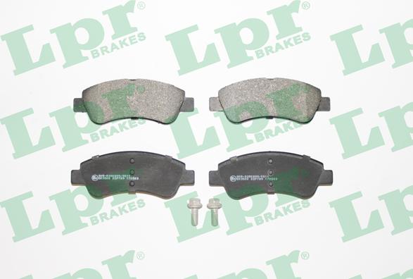 LPR 05P789 - Brake Pad Set, disc brake autospares.lv