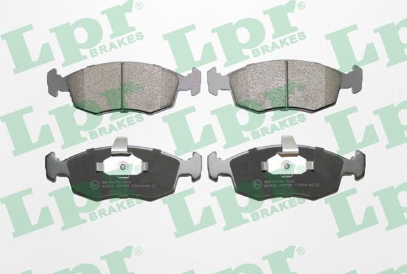 LPR 05P785 - Brake Pad Set, disc brake autospares.lv