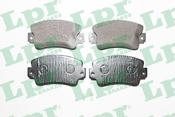 LPR 05P731 - Brake Pad Set, disc brake autospares.lv