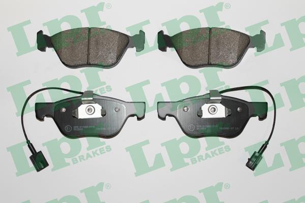 LPR 05P720 - Brake Pad Set, disc brake autospares.lv