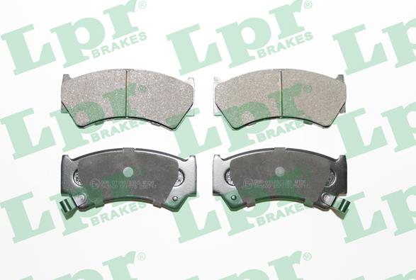 LPR 05P778 - Brake Pad Set, disc brake autospares.lv