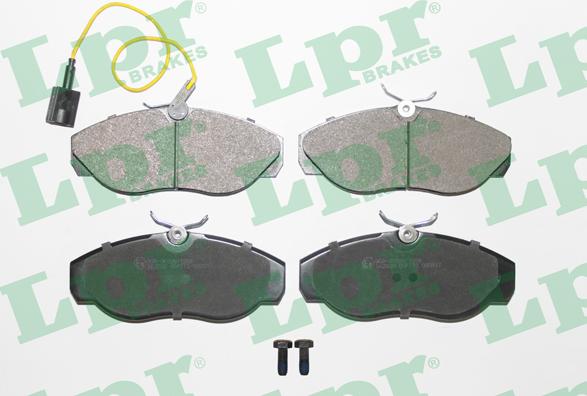 LPR 05P773 - Brake Pad Set, disc brake autospares.lv