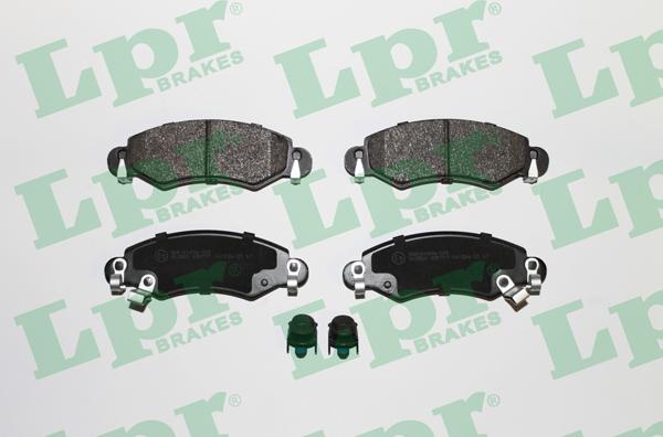 LPR 05P777 - Brake Pad Set, disc brake autospares.lv