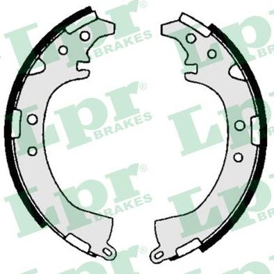 LPR 06680 - Brake Shoe Set autospares.lv