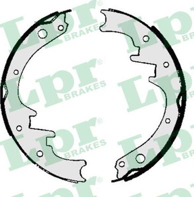 LPR 06010 - Brake Shoe Set autospares.lv