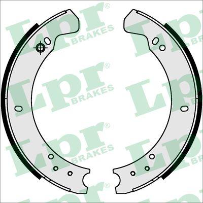 LPR 06080 - Brake Shoe Set autospares.lv