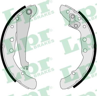 LPR 06850 - Brake Shoe Set autospares.lv