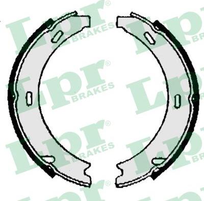 LPR 06870 - Brake Shoe Set, parking brake autospares.lv