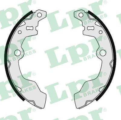 LPR 06310 - Brake Shoe Set autospares.lv