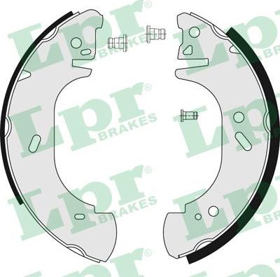 LPR 06750 - Brake Shoe Set autospares.lv