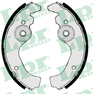 LPR 00660 - Brake Shoe Set autospares.lv