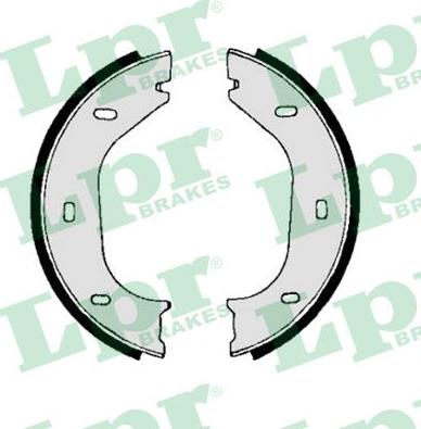 LPR 00010 - Brake Shoe Set, parking brake autospares.lv