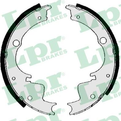 LPR 00880 - Brake Shoe Set autospares.lv