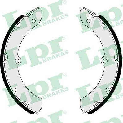 LPR 01099 - Brake Shoe Set autospares.lv