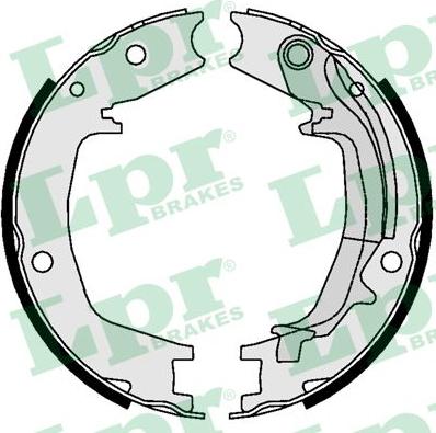 LPR 01062 - Brake Shoe Set, parking brake autospares.lv