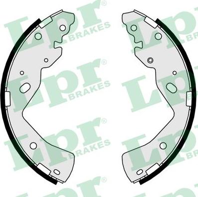 LPR 01019 - Brake Shoe Set autospares.lv