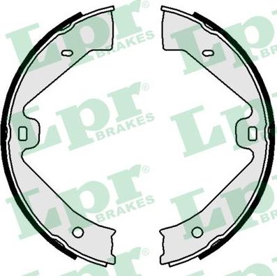 LPR 01085 - Brake Shoe Set, parking brake autospares.lv