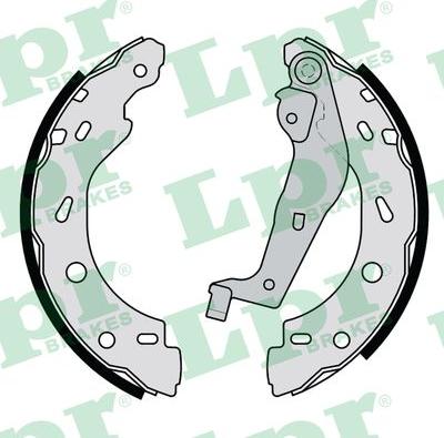 LPR 01191 - Brake Shoe Set autospares.lv