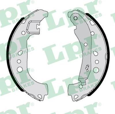 LPR 01197 - Brake Shoe Set autospares.lv