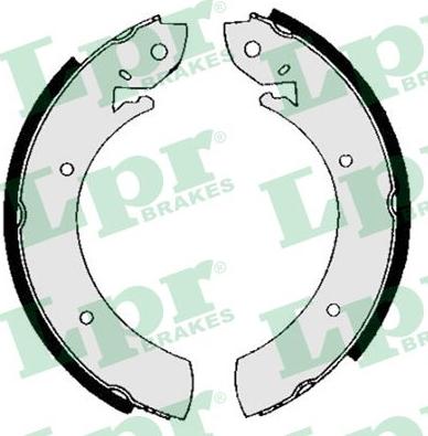 LPR 01150 - Brake Shoe Set autospares.lv