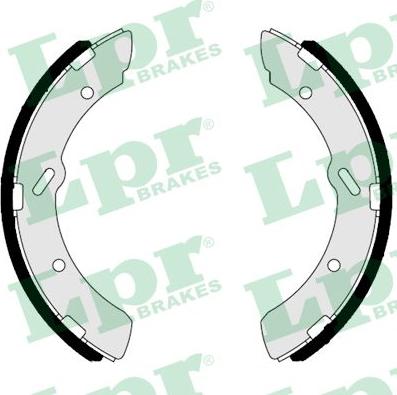 LPR 01104 - Brake Shoe Set autospares.lv