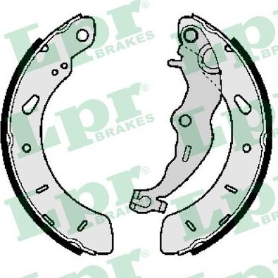 LPR 01132 - Brake Shoe Set autospares.lv