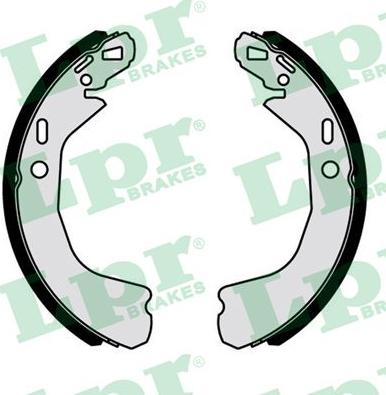 LPR 01128 - Brake Shoe Set autospares.lv