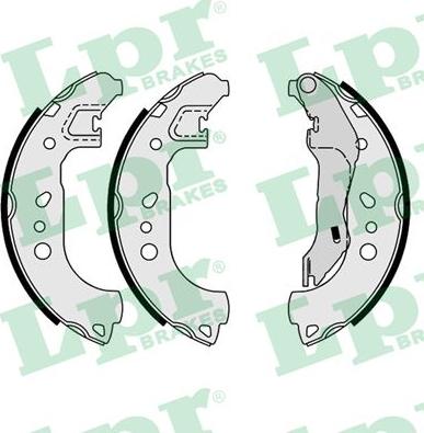 LPR 01179 - Brake Shoe Set autospares.lv