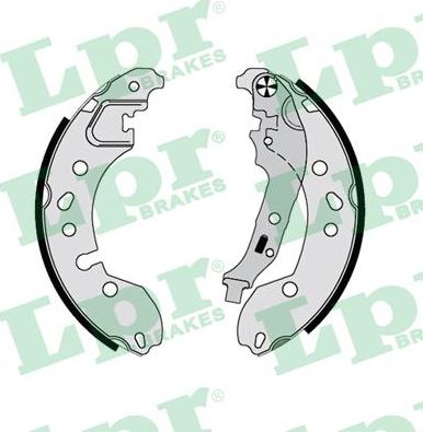 LPR 01176 - Brake Shoe Set autospares.lv