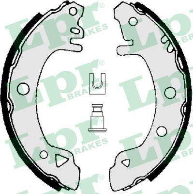 LPR 01380 - Brake Shoe Set autospares.lv