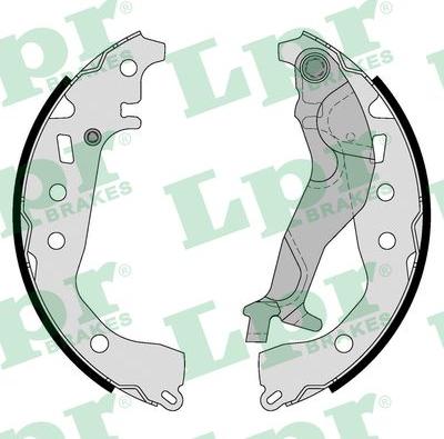 LPR 01203 - Brake Shoe Set autospares.lv