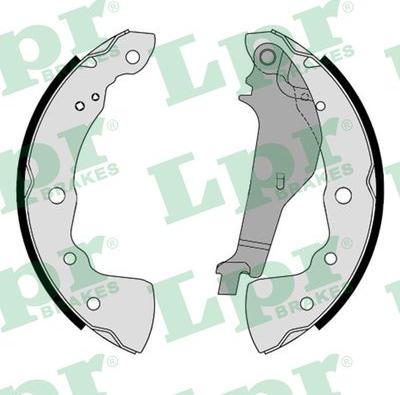 LPR 01217 - Brake Shoe Set autospares.lv