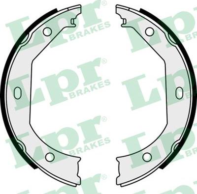 LPR 08090 - Brake Shoe Set, parking brake autospares.lv