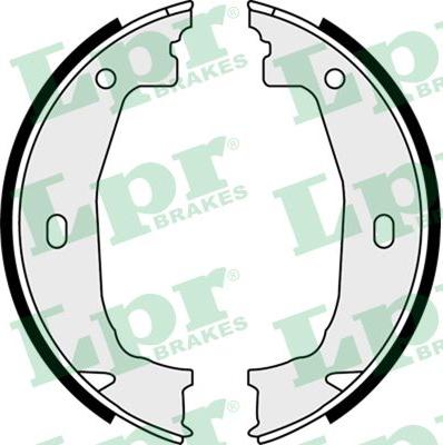 LPR 08100 - Brake Shoe Set, parking brake autospares.lv