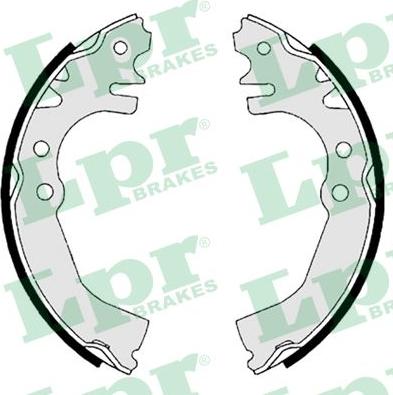 LPR 08830 - Brake Shoe Set autospares.lv