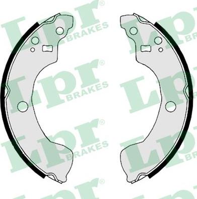 LPR 08870 - Brake Shoe Set autospares.lv