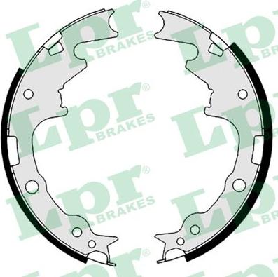 LPR 08790 - Brake Shoe Set autospares.lv