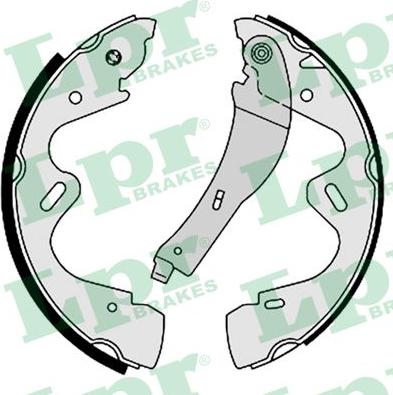 LPR 08730 - Brake Shoe Set autospares.lv