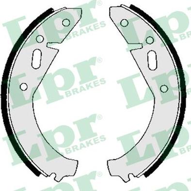 LPR 03410 - Brake Shoe Set autospares.lv