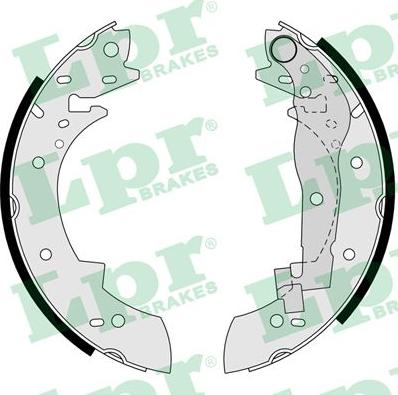 LPR 03330 - Brake Shoe Set autospares.lv